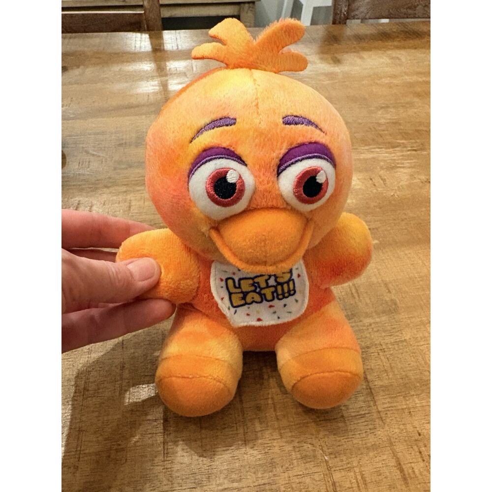 Five Nights at Freddy's FNAF Funko Pop Tie-Dye Chica Let’s Eat Plush Doll